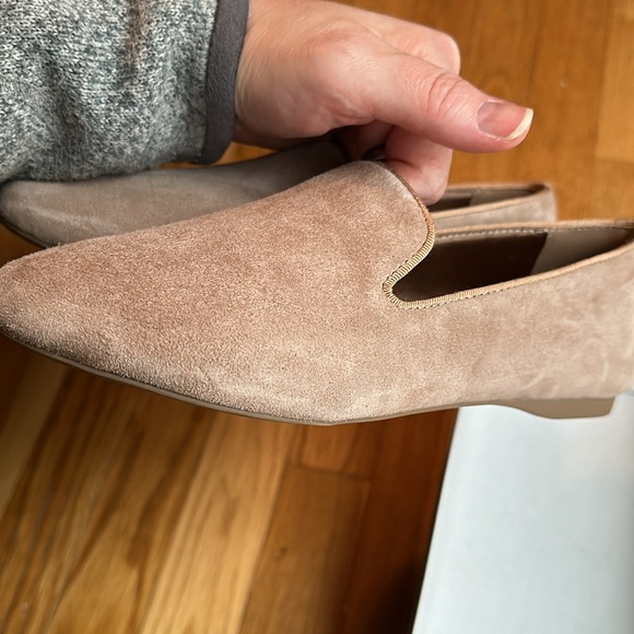 Birdies Starling Flat Loafer in Latte Suede - Picture 9 of 12